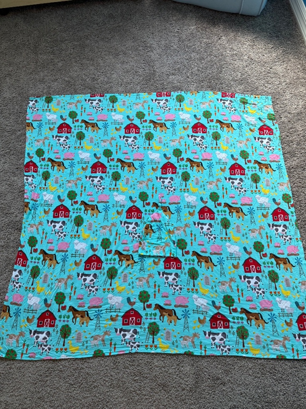 Little Sleepies swaddle hat included